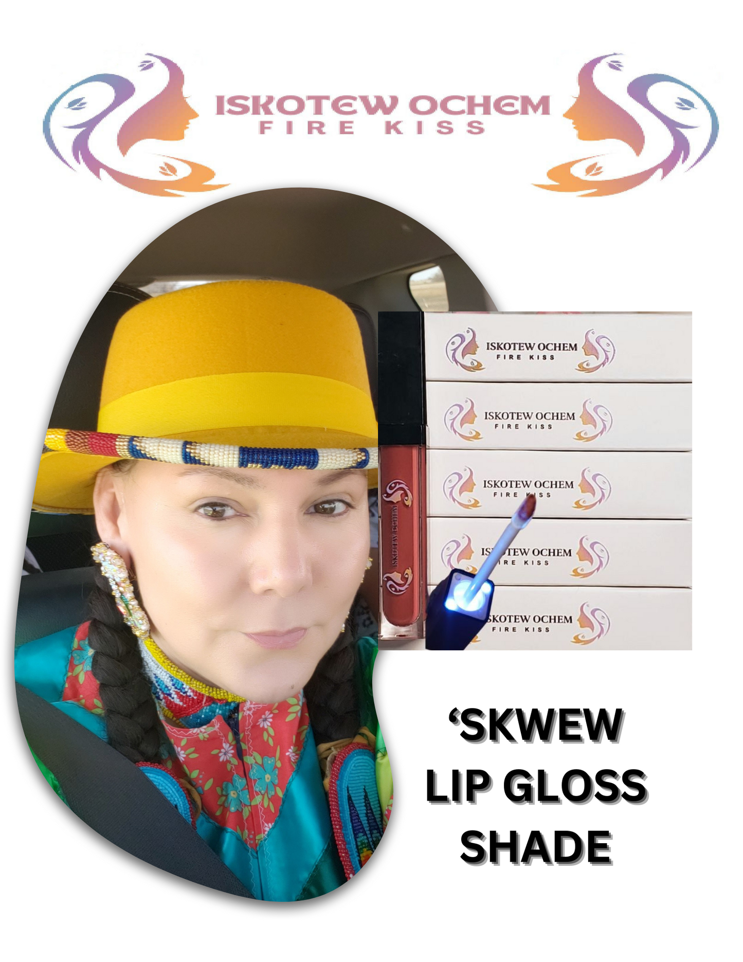 'SKWEW Lip Gloss Moisturizer. First Nations PST Tax Exempt